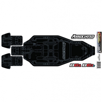 #91825 - B6.1/B6.1D FT Chassis Protective Sheet - Team Associated